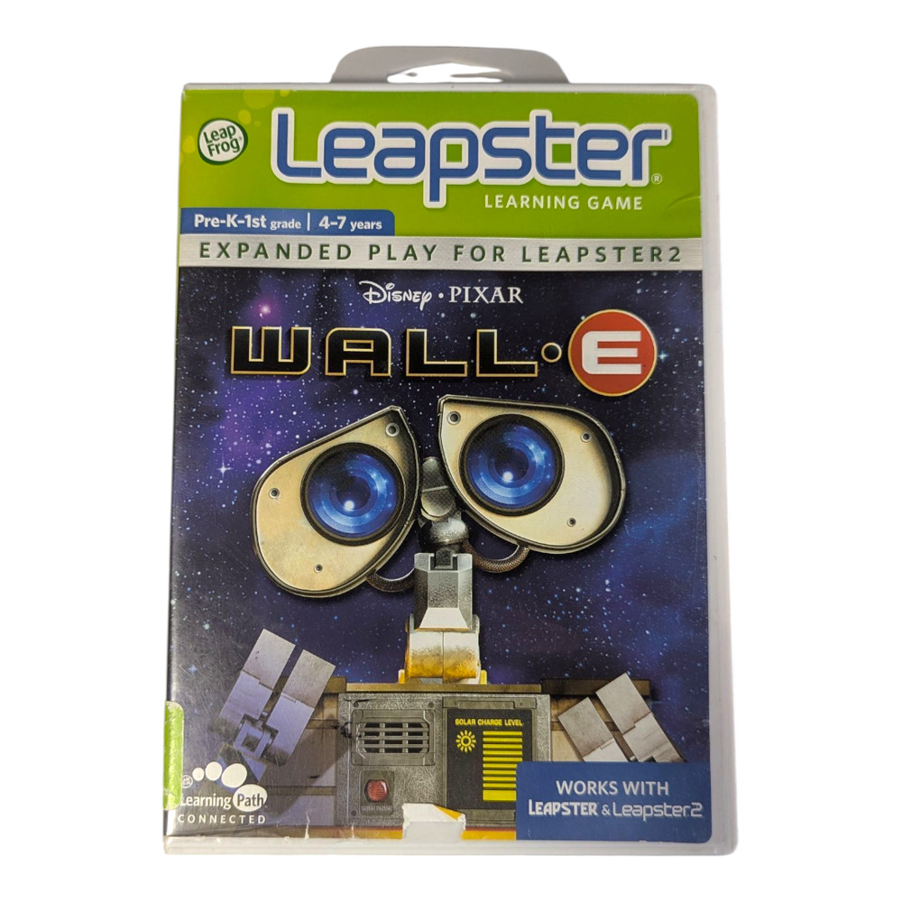 Leapster Learning Game - Featuring Disney Pixar's WALL-E - Age 4-7 Kids